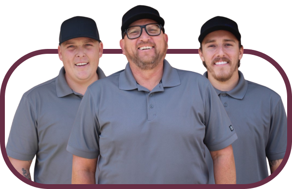 owner and his two sons