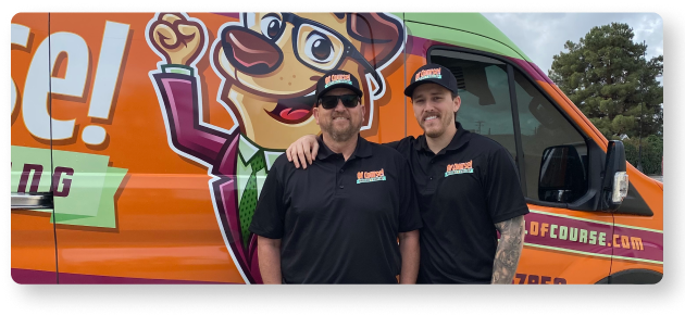 Worker and Client Shaking Hands